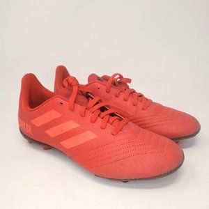Adidas Mens Predator CM8541 Red Soccer Cleats Shoes Sneakers Size 5.5